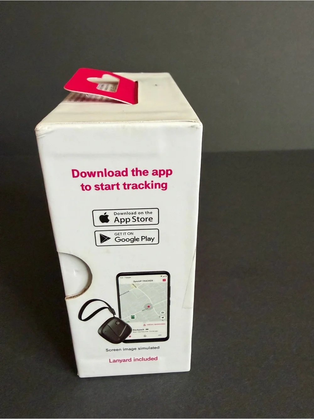 SyncUP Tracker by T-Mobile - Black and Hot Pink